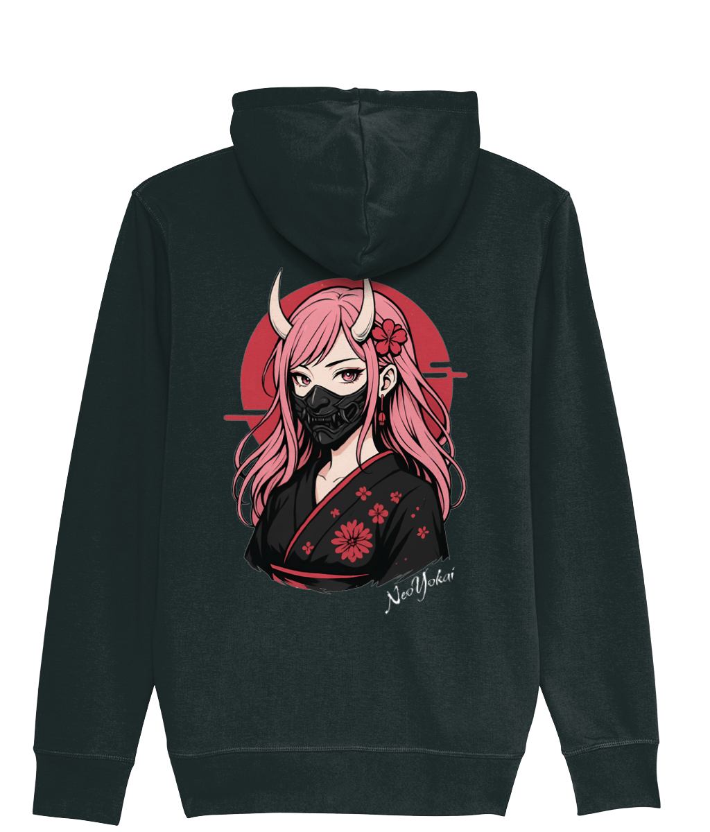 NeoYokai – Oni Edition 2.0 - Zip Hoodie (Bio-Baumwolle)